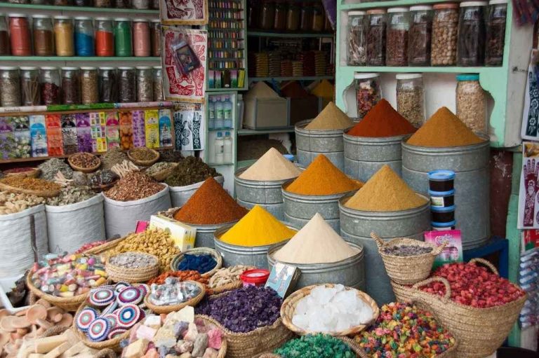 السوق المحلي في مراكش 