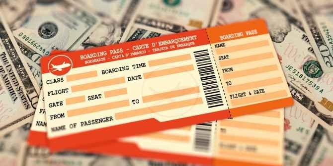 تكلفة تذاكر الطيران Flight Tickets Cost