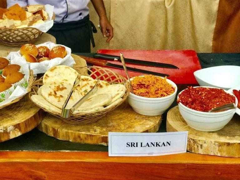 الطعام في سريلانكا - نصائح السفر إلى سريلانكا