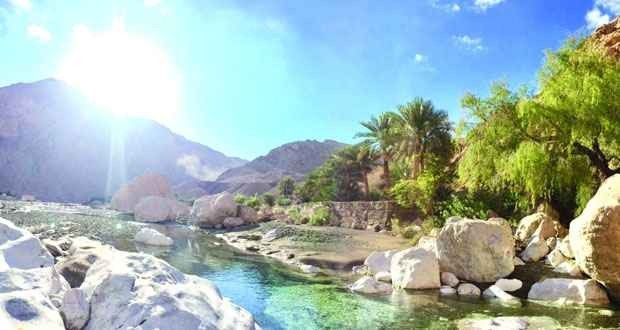 السفر الى الظاهرة .."واحة الخبيب Oasis ElKhubayb " ..