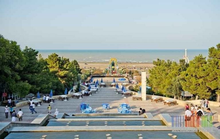 " شاطئ سومقاييت Sumqayit Beach " .. اجمل اماكن السياحة في سومقاييت أذربيجان ..