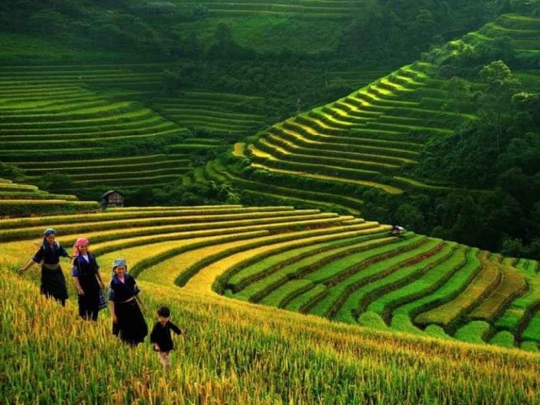 " وادى مونج هوا Muong Hoa Valley " .. اجمل اماكن السياحة في سابا فيتنام ..