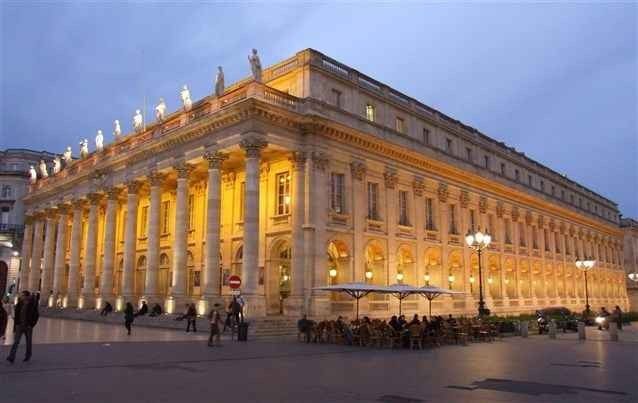 المسرح الكبير فى بوردو Grand Théâtre de Bordeaux