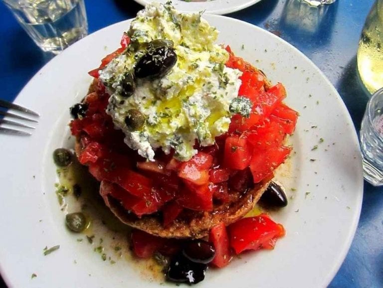 فلاونس - الأكلات المشهوره في اليونان Greece