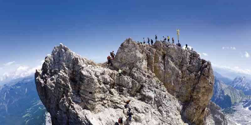 تسلق جبل زوجسبيتز 