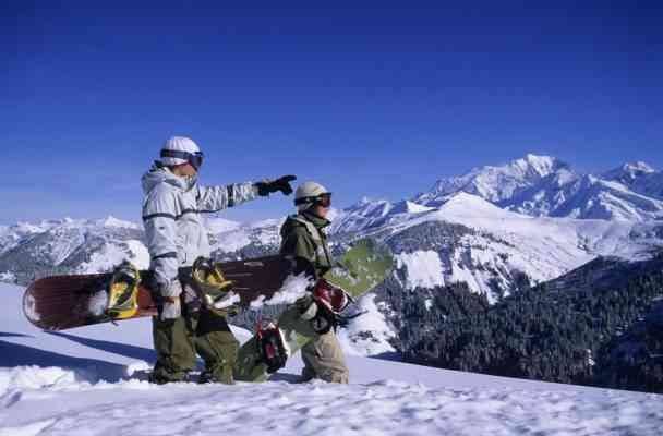 التزلج في ‪Les Grands Montets‬