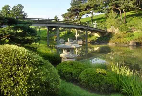Chicago Botanic Garden - المناطق السياحية القريبة من شيكاغو CHICAGO