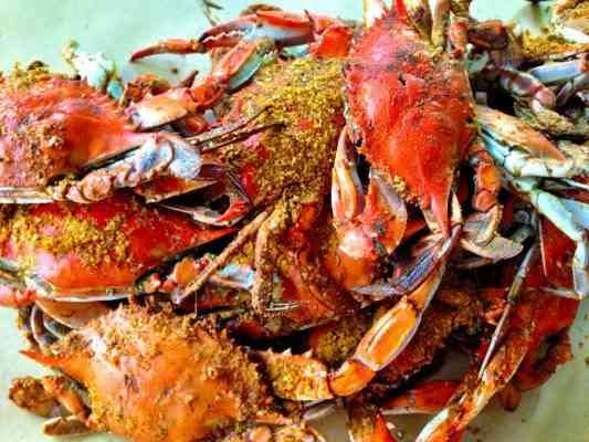 السرطان البحري الحار chilli crab
