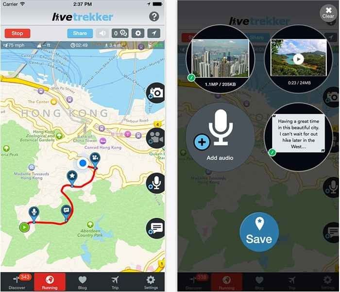 تطبيق LiveTrekker - تطبيقات تساعدك في السفر