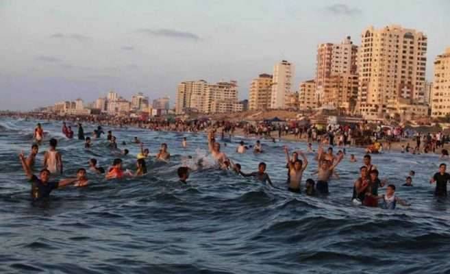 شواطئ غزة