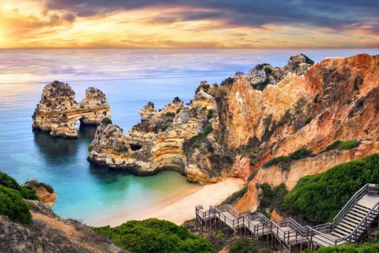 شاطئ لاغوس البرتغال - الطبيعة في البرتغال