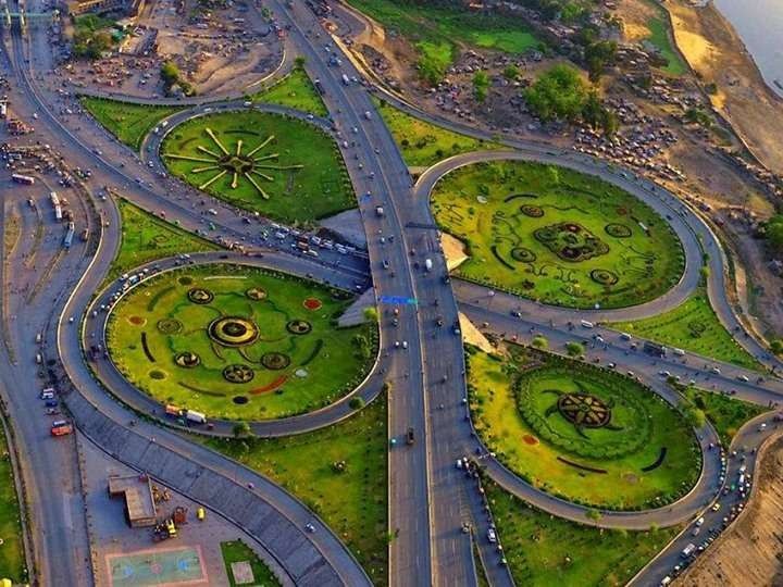 مسافات مدينة لاهور