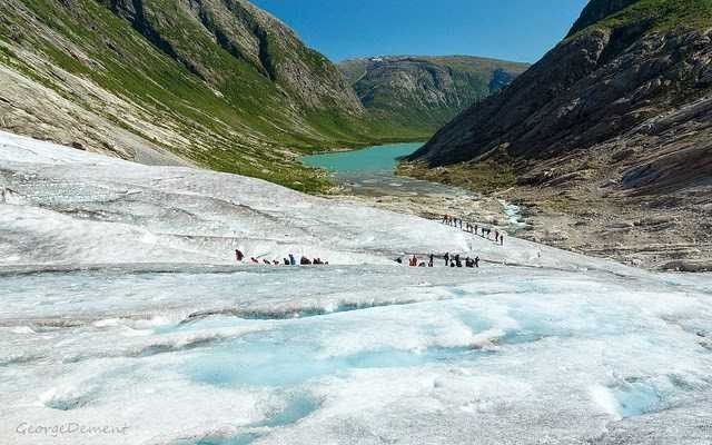 نهر جوست الأسبرين الجليدي - الطبيعة في النرويج