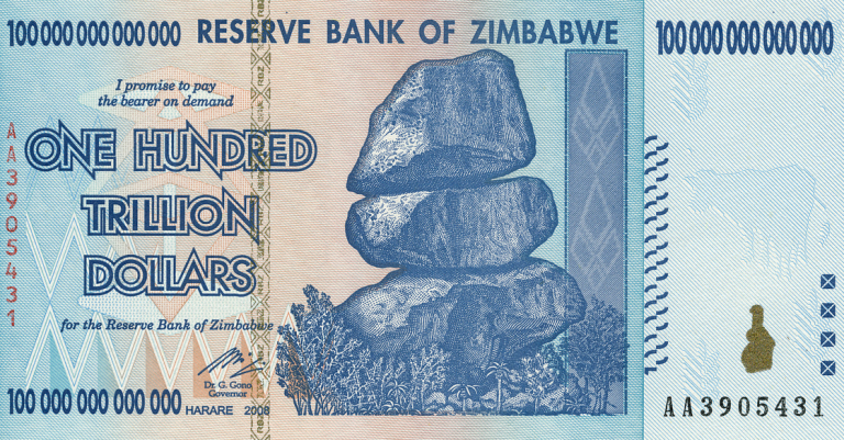 عملة دولة زيمبابوي
