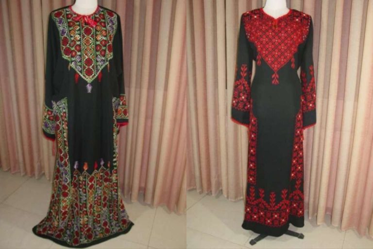 الفساتين البدوية-اشهر منتجات الأردن