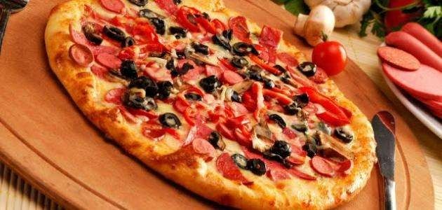 طريقة اخري لعمل البيتزا - طريقة عمل البيتزا