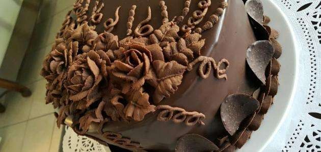 تورتة موس الشيكولاتة تورتة موس الشيكولاتة