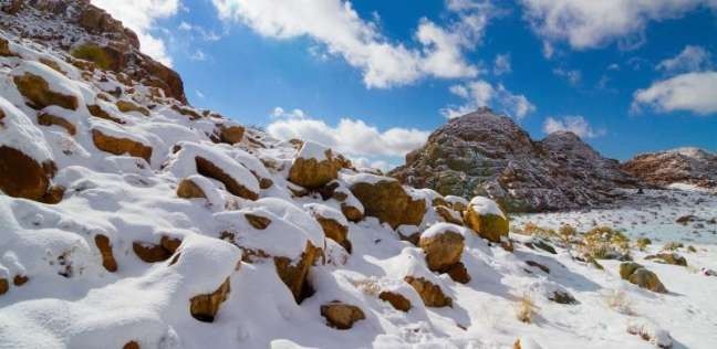 طقس جبل اللوز في الشتاء