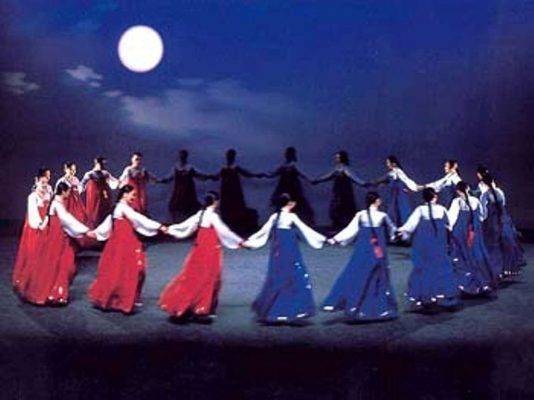 Ganggang sullae - أنواع الرقص الكوري