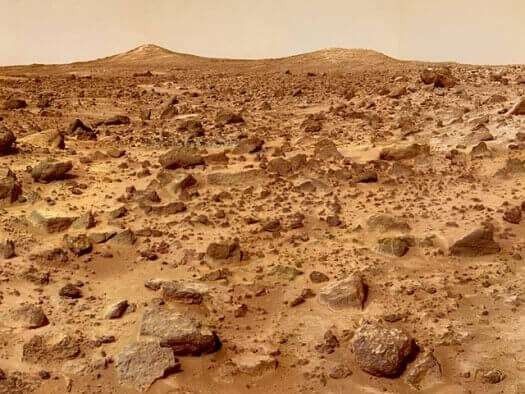 بعض المعلومات المثيرة عن المريخ