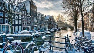 هولندا في الشتاء