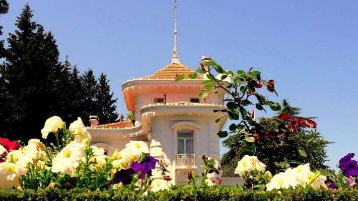 حدبقة قصر أتاتورك - حديقة الزهور في طرابزون
