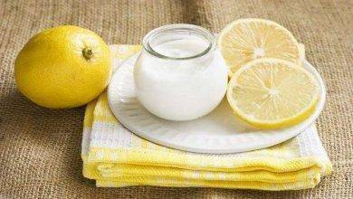 فوائد الزبادي مع الليمون