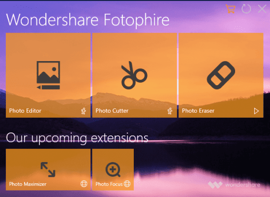 برنامج Wondershare Fotophire