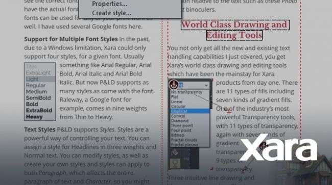 Xara Page & Layout Designer