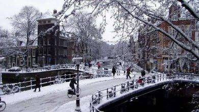 السياحة في هولندا في الشتاء..