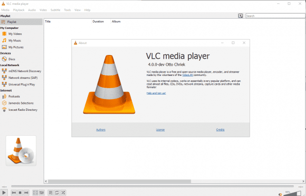 مشغِّل الوسائط VLC Media Player