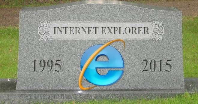وضع متصفح الانترنت internet explorer بعد 2015