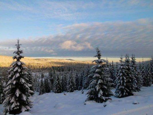 جبال Izerskie - السياحة في بولندا في الشتاء