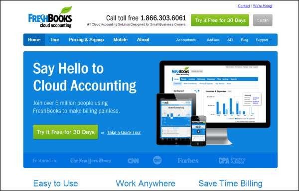 1. FreshBooks