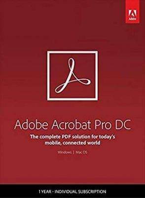 برنامج Adobe Acrobat DC