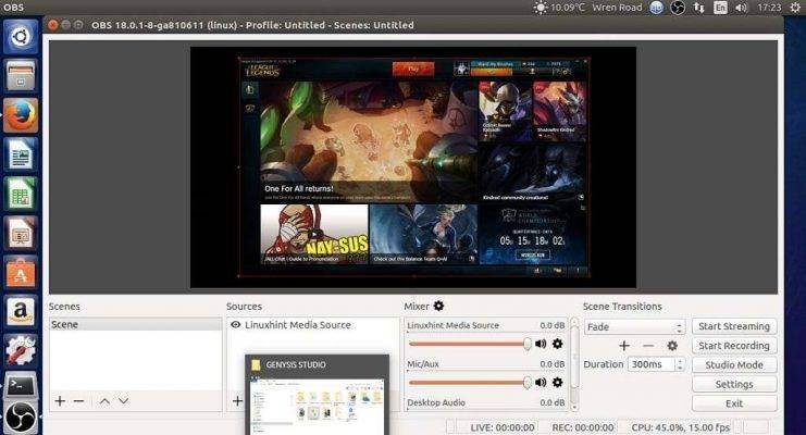 برنامج Open Broadcaster Software