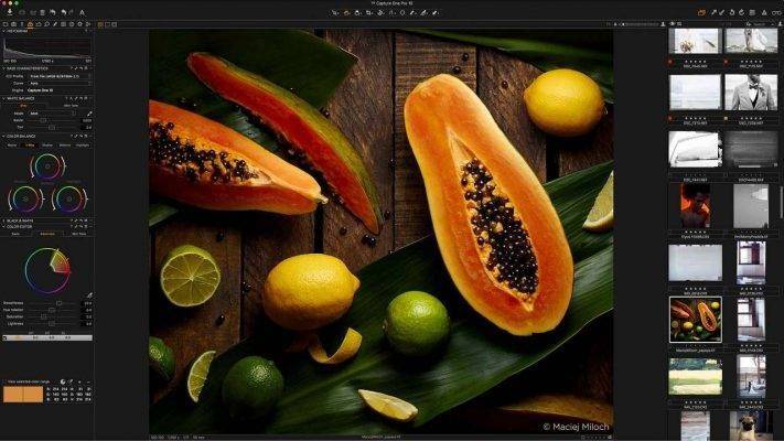 برنامج الصور للكمبيوتر Phase One Capture One Pro