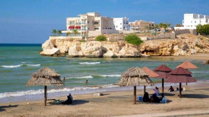 شاطئ القرم - السياحة في عمان مسقط 2019
