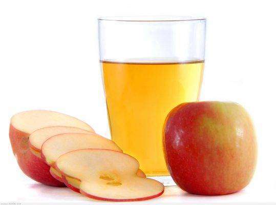 فوائد غسل الجسم بخل التفاح 