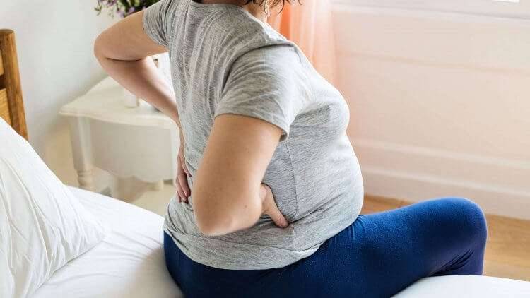 أعراض عرق النسا أثناء الحمل