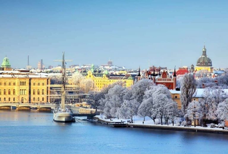 الشتاء في ستوكهولم