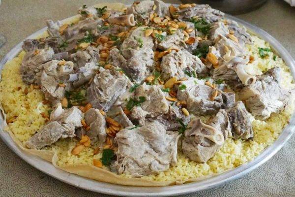 المنسف - أكلات شتوية أردنية