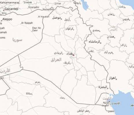 مساحة دولة العراق وكثافتها السّكّانيّة