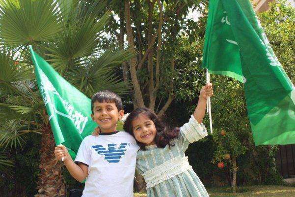 أفكار لليوم الوطني السعودي للأطفال 
