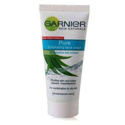Garnier Skin Naturals Pure Exfoliating - فوائد وأضرار غسول غارنييه