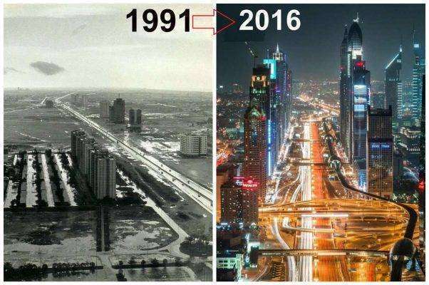 تاريخ دبي الاقتصادي في التّسعينيّات