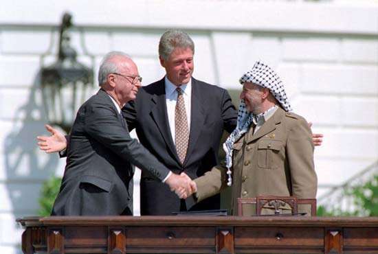 تاريخ تأسيس السلطة الفلسطينية