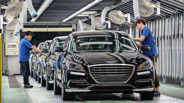 صناعة السيارات الكورية