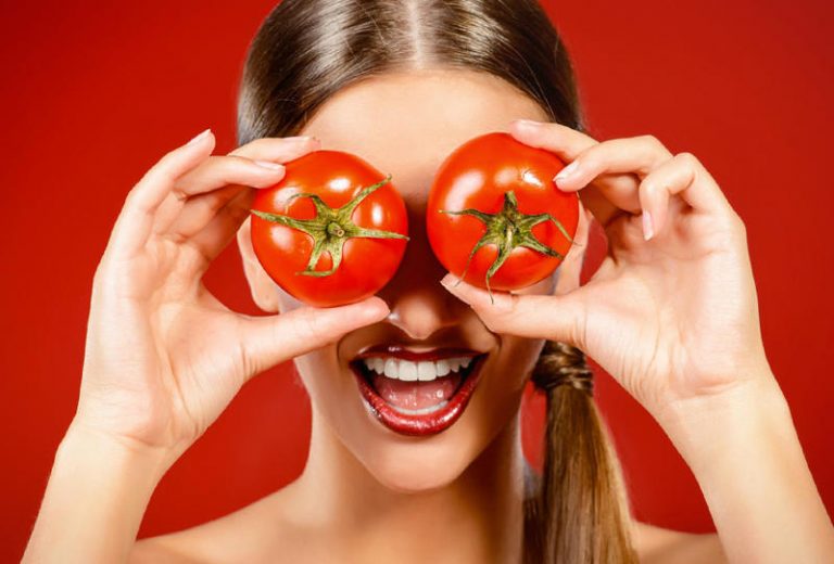 فوائد الطماطم للوجه