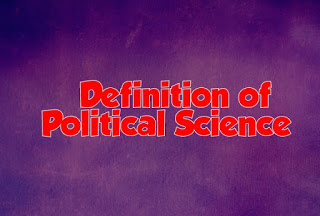 تعريف علم السياسة